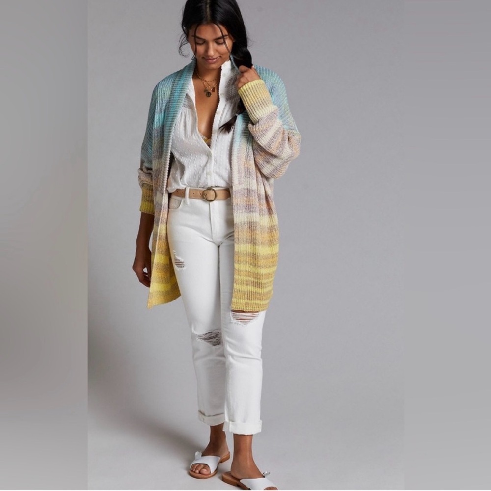 Anthropologie Pilcro Space Dyed Cardigan